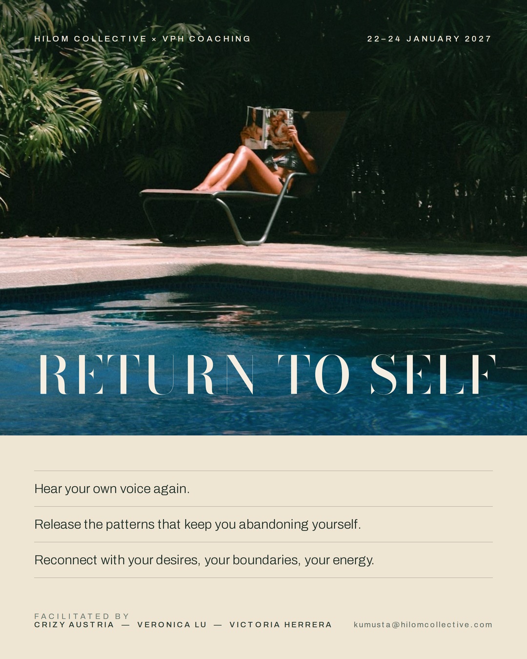 Return to Self retreat poster